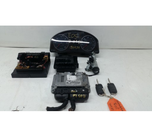 КОМПЬЮТЕР 03G906021TA КОМПЛЕКТ VW EOS 2,0 TDI ПОЗНАНЬ