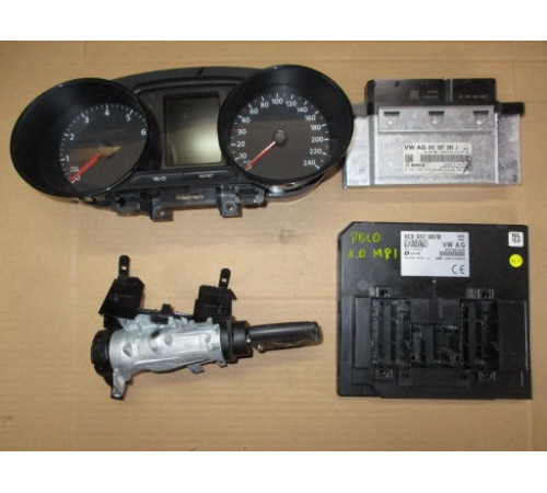Водитель компьютер комплект VW Polo 6c0 1.0 MPI