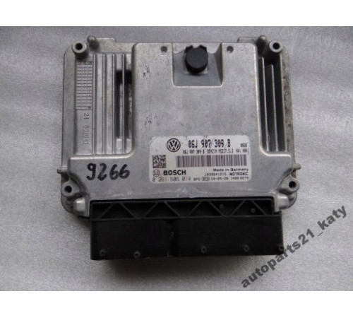Компьютер двигателя 06J907309B VW Passat B6 2.0 T CBFA