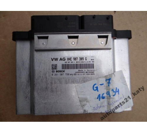 Компьютер двигателя 04e907309g Audi VW
