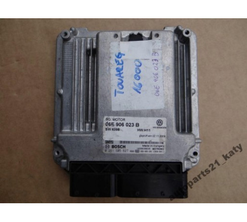 Компьютер двигателя 06E906023B VW Touareg 3.0 TFSI