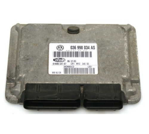 VW Lupo 1.4 компьютер драйвер двигателя 036998034as