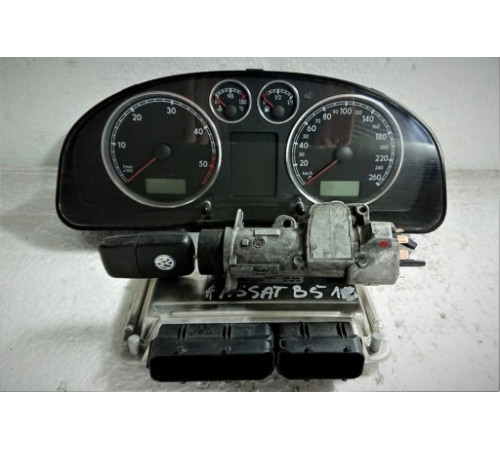 Компьютер двигателя комплект Volkswagen 038906019ej