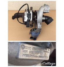 ТУРБИНА ТУРБО 03L253016T AUDI VW 1.6 TDI CAY 105PS