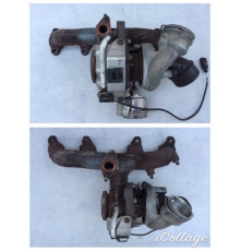 ТУРБИНА TURBO AUDI VW 1.9 TDI BLS КРАСИВАЯ