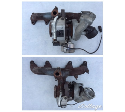 ТУРБИНА TURBO AUDI VW 1.9 TDI BLS КРАСИВАЯ