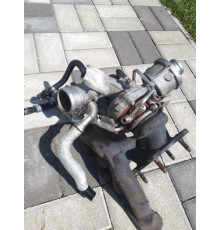 ТУРБИНА AUDI A4 A5 A6 CAB 1.8 2.0 TFSI 06H145701K