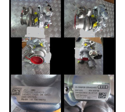 Турбокомпрессор турбина VW AUDI TFSI 06K145722L