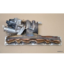 BMW F10 F12 F15 F30 турбина турбо 7643115 35а