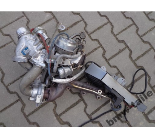 BMW E87 E81 ТУРБИНЫ ТУРБИНА 123D 204Л