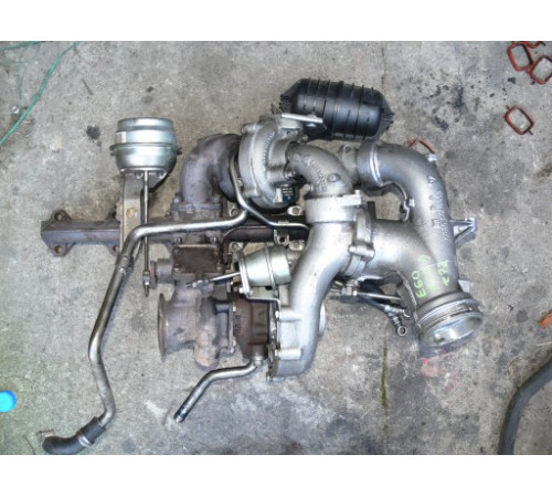 Bmw e60 e61 e63, турбина, turbo, bi-turbo 3.5 d M57N