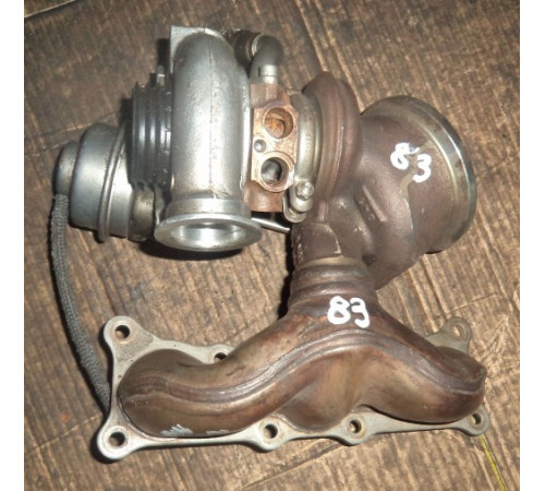 BMW E90 E92 E93 3.0 БЕНЗИН 7593015 ТУРБИНА (83)