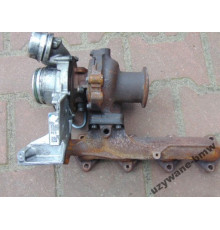 BMW 2.0 d, турбина TURBOsprężark N47 7810189 GT1749V