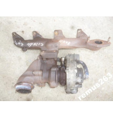 ТУРБИНА CITROEN 206 , 2.0 HDI , 90 КМ 9645247080