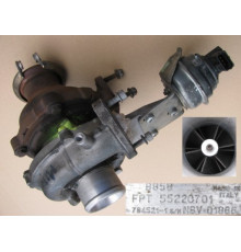 ТУРБОКОМПРЕССОР ТУРБИНА FIAT ALFA 1.6 MJ 55220701