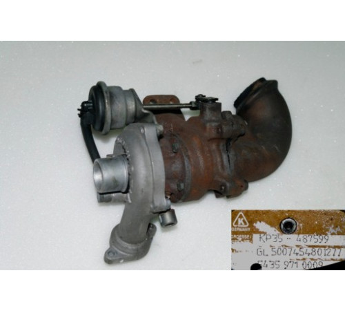 Турбины KP35-487599 Peugeot Ford Mazda 1.4 HDi TDi