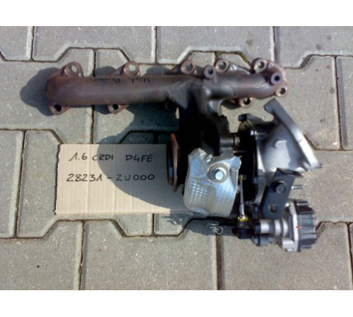 HYUNDAI TUCSON II ЛИФТИНГ 1.6 CRDI ТУРБИНА 28231 2U000