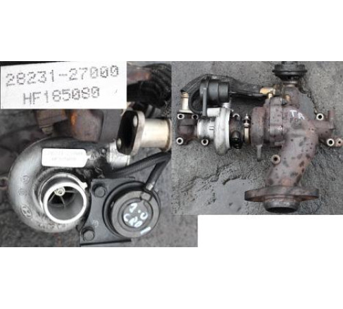 HYUNDAI TRAJET 2.0 16V CRDI ТУРБИНА 28231-27000