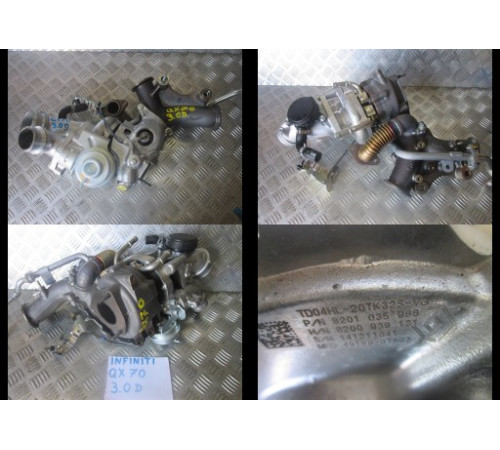 Турбокомпрессор турбина INFINITI QX70 49189-07803