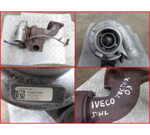 Iveco Eurocargo Тектор турбина 3.9 170 Км 02-07
