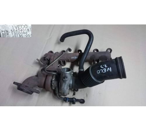 турбо турбина IVECO DAILY 2.3 HPI 504340181