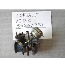 OPEL CORSA D ЛИФТИНГ 1.3 DTC ТУРБИНА 55231037