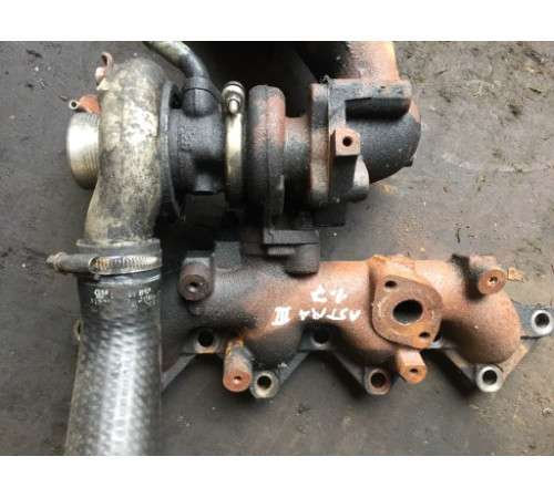 OPEL ASTRA 1.7 ТУРБИНА ТУРБОКОМПРЕССОР 897185-2414