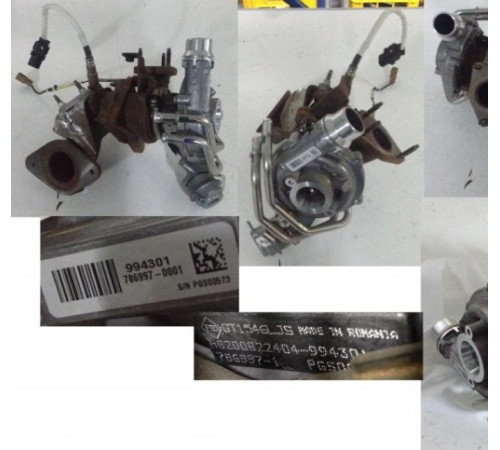MASTER III 2.3 dCi 125 ТУРБИНА НОВАЯ 8200822404