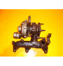 POLO 9N IV LIFT 08r 1.4 TDI, ТУРБИНА 045253013S