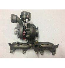 T5, 1,9 TDi, турбина 038253010C 038253010N BORGWARNER