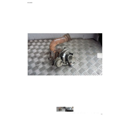 SHARAN 1.9 TDI, ТУРБИНА 928145701J